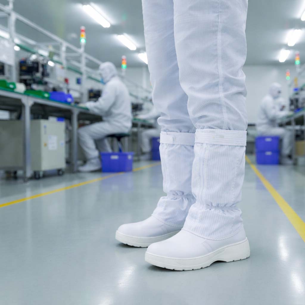 Giày dép chống tĩnh điện (ESD Footwear) – Hiểu đúng để kiểm soát tĩnh điện hiệu quả